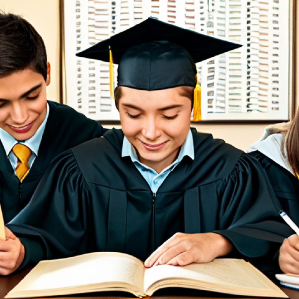 디지털 학습을 위한 효과적인 시간 관리 기술 - Visualizing Success**
"A student, fully clothed in casual, comfortable study clothes, sitting at a ...